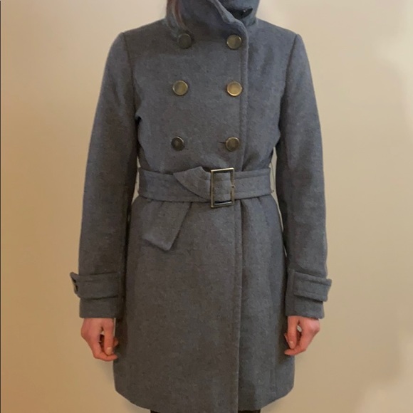 T. Babaton (Aritzia) Wool and Cashmere Peacoat - Picture 1 of 6